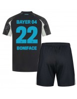 Bayer Leverkusen Victor Boniface #22 Kolmaspaita Lasten 2024-25 Lyhythihainen (+ shortsit)